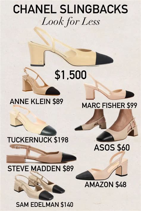 sam edelman chanel dupes